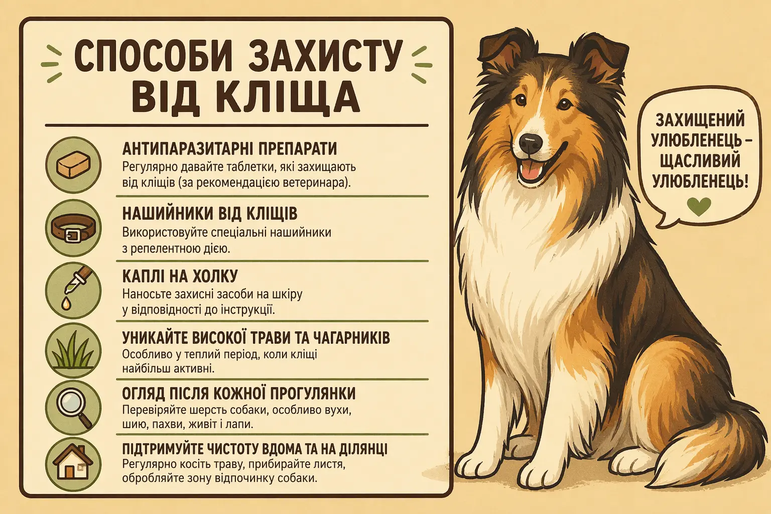 Кліщ собаки: симптоми після укусу та лікування